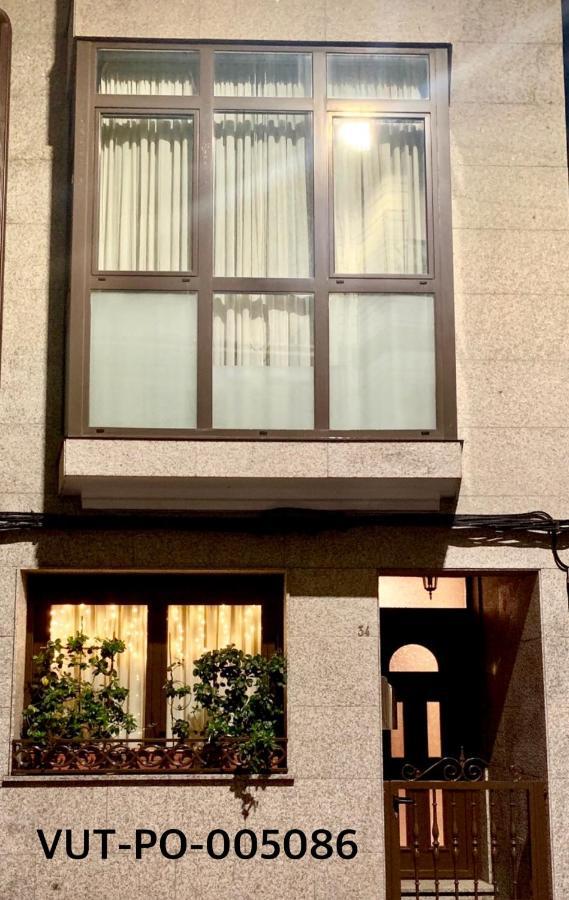 Casa Centro O Grove Con Terraza Y Asador Villa Ngoại thất bức ảnh