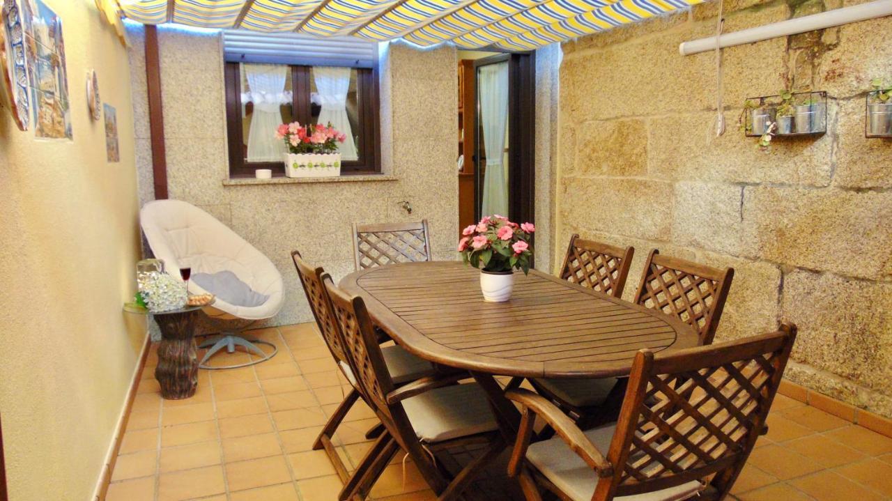 Casa Centro O Grove Con Terraza Y Asador Villa Ngoại thất bức ảnh