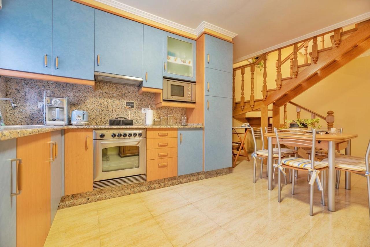 Casa Centro O Grove Con Terraza Y Asador Villa Ngoại thất bức ảnh