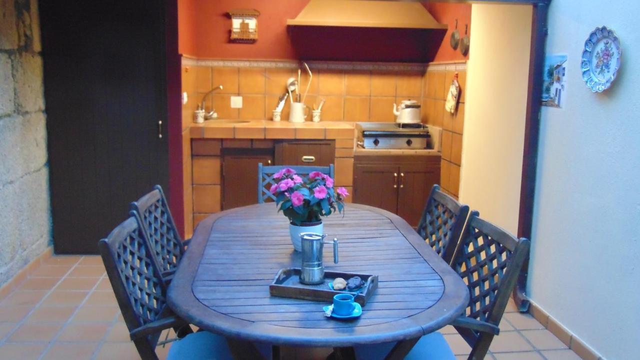 Casa Centro O Grove Con Terraza Y Asador Villa Ngoại thất bức ảnh